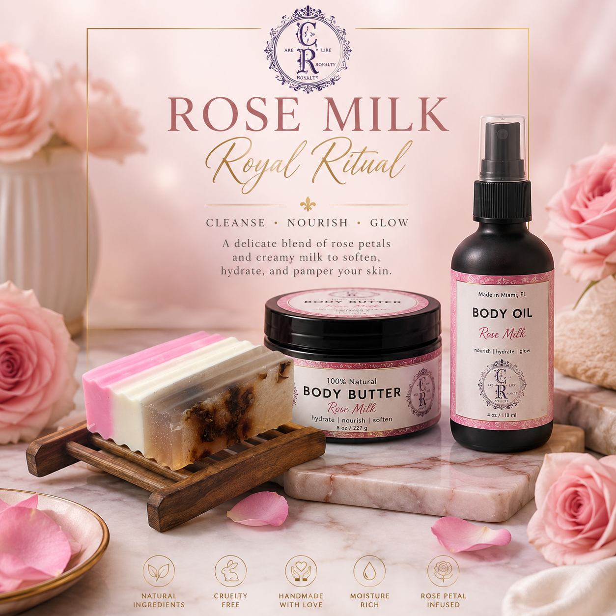 🌹 Rose Milk Royal Ritual